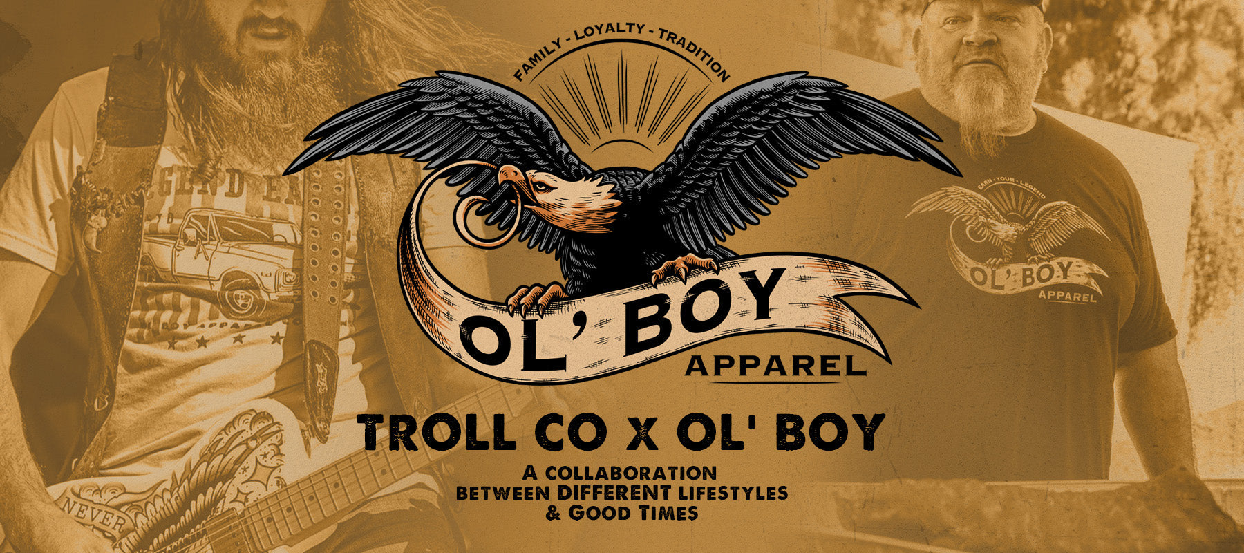 Troll Co and Ol Boy, a collaboration