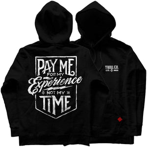 Pay Me Hoodie in Black