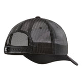 DHCM Classic Curved Brim Trucker Hat | Color: Black