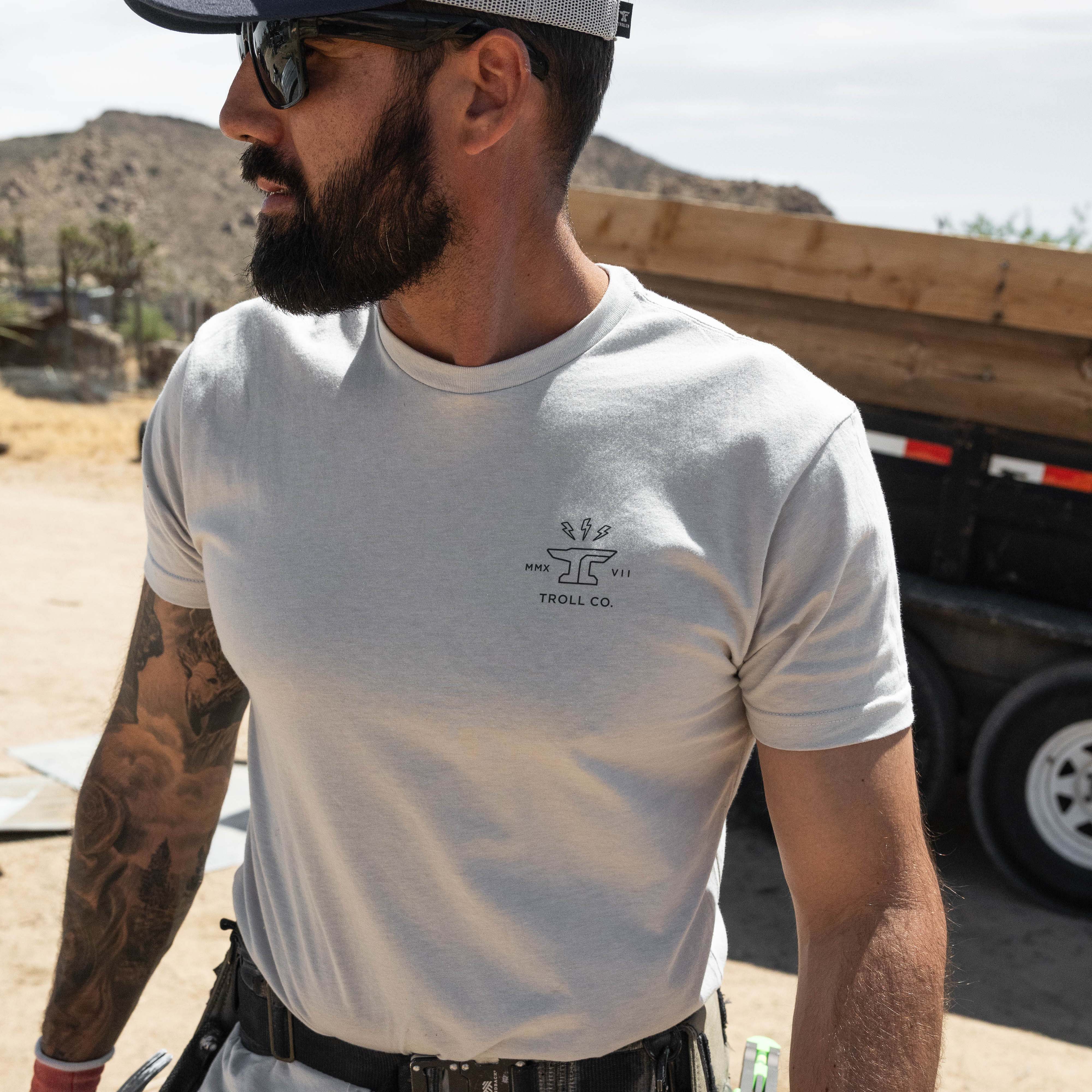 Men's DHCM Twisting Wrenches T-Shirt | Color: White