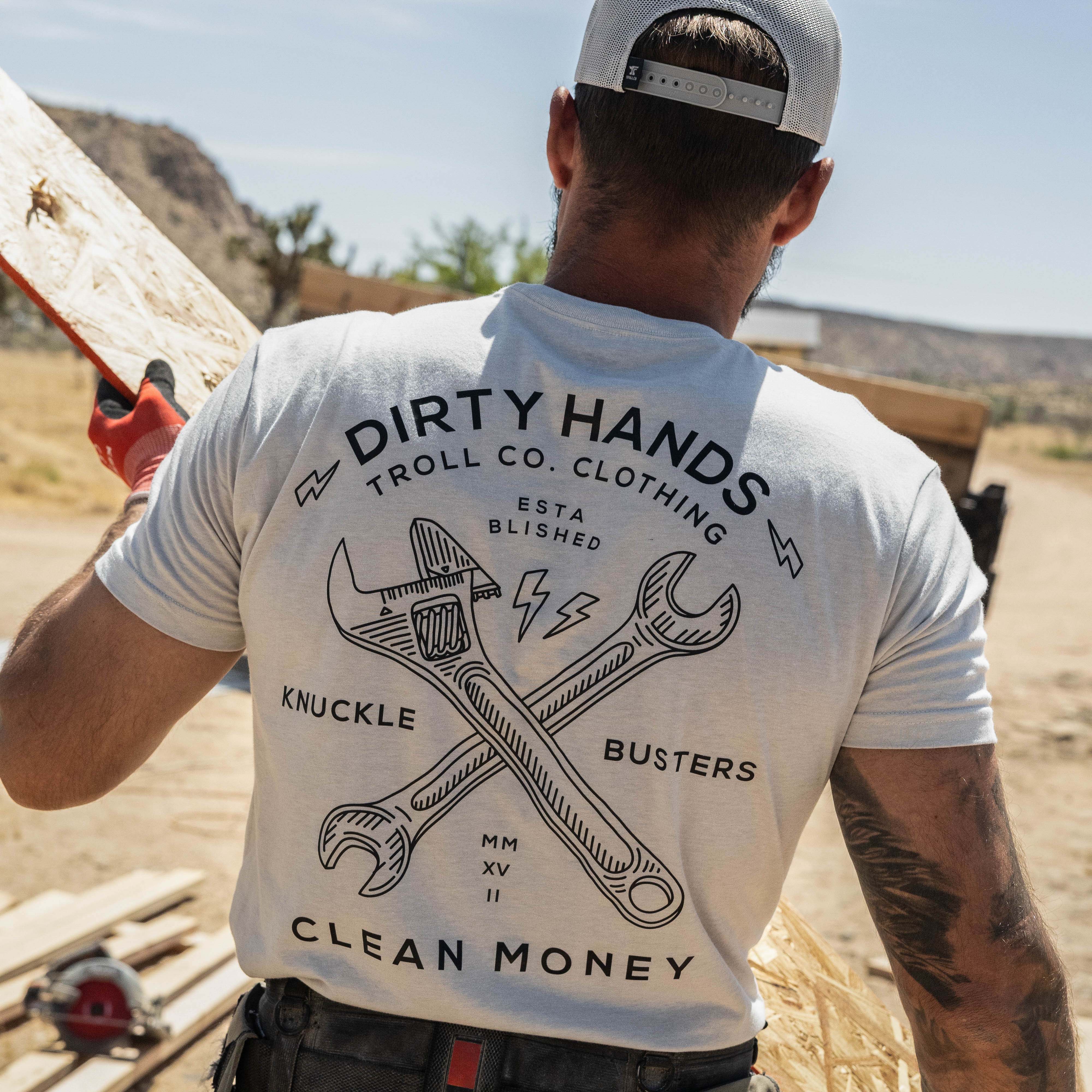 Men's DHCM Twisting Wrenches T-Shirt | Color: White