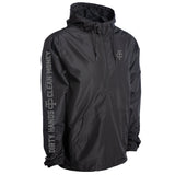 Harbored Windbreaker in Black