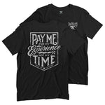 Men's Pay Me T-Shirt - Black