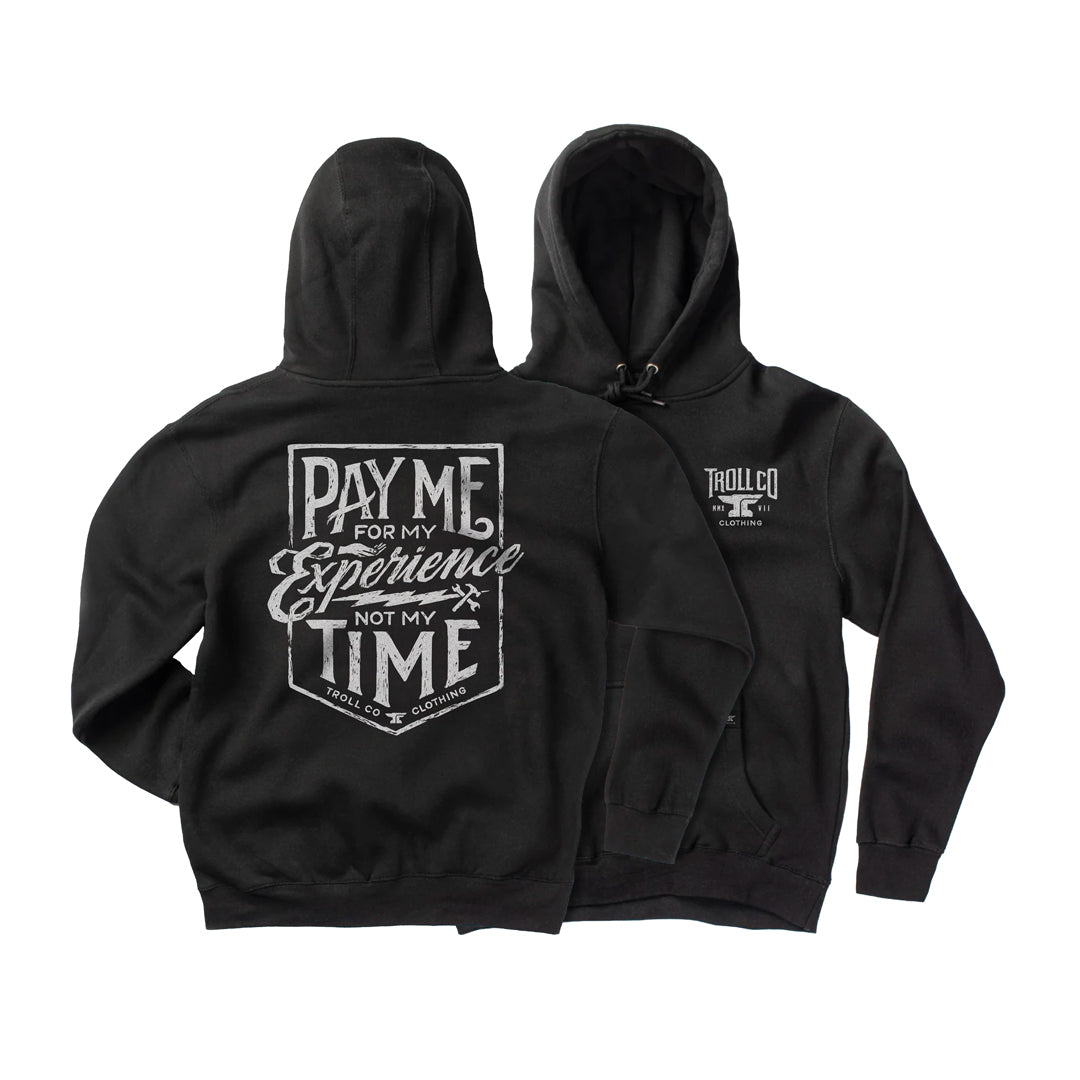 Men's Pay Me Hoodie - Black