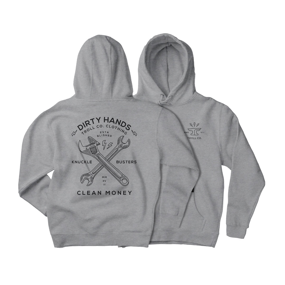 Men's DHCM Twisting Wrenches Hoodie - Nickel