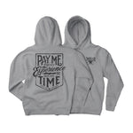 Pay Me Hoodie - Gray Hthr