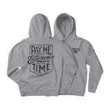 Pay Me Hoodie - Gray Hthr