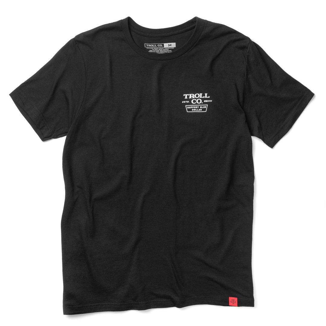 Range tee in black