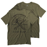 Men's DHCM Twisting Wrenches T-Shirt - Military Green