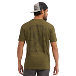 Men's DHCM Twisting Wrenches T-Shirt - Military Green