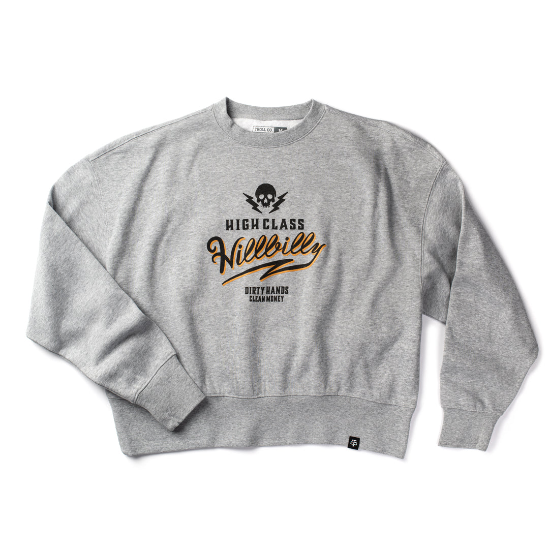 日本最大の VAULTROOM トップス TROLL L CREWNECK / HUMANOID GRY XL