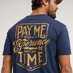 Men's Pay Me T-Shirt - Navy