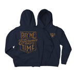 Men's Pay Me Hoodie - Navy