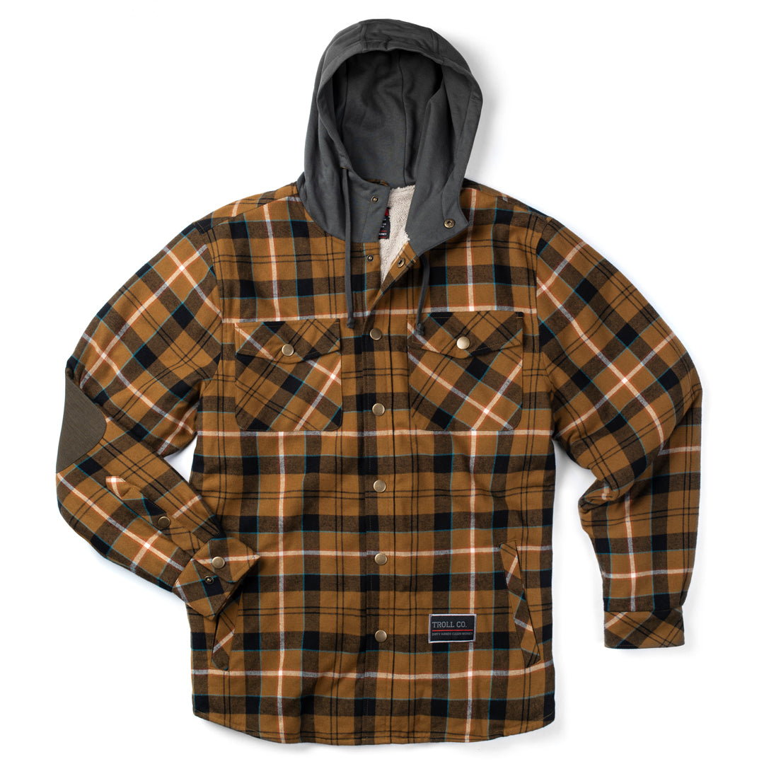 Wrenched Flannel Jacket in Urth Cream