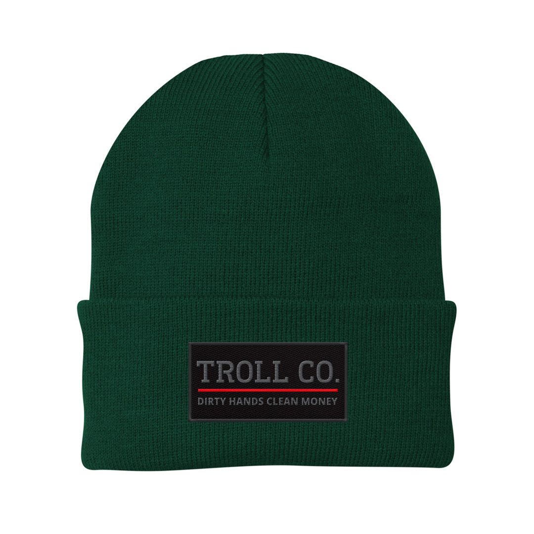 Troll Co. Beanie in Emerald