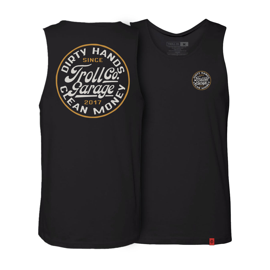 Troll Co. Garage DHCM Tank Top in Black