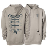 Troll Co. TC Wrench Hoodie in Cement