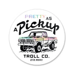 Pretty As A Pickup Sticker