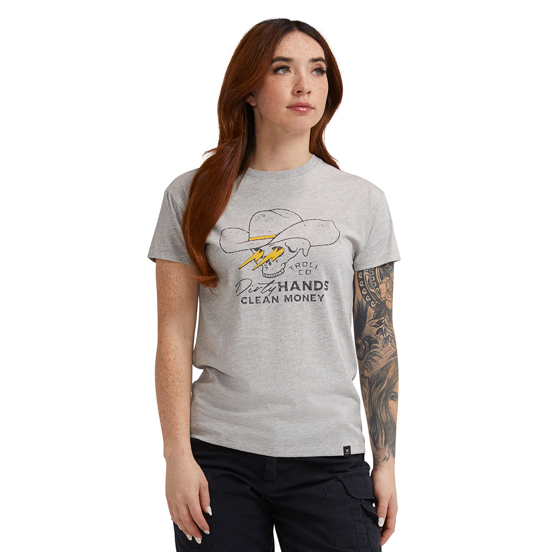 Women's DHCM Savage T-Shirt - Gray Heather