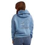 Women's Savage Hoodie - Slate Blue