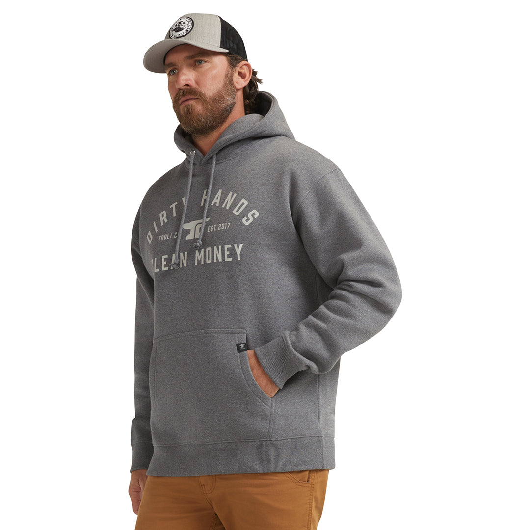 Men's DHCM Classic Hoodie | Color: Charcoal Heather
