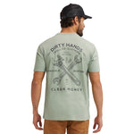 Men's DHCM Twisting Wrenches T-Shirt - Sage