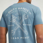 Men's DHCM Twisting Wrenches T-Shirt - Slate Blue