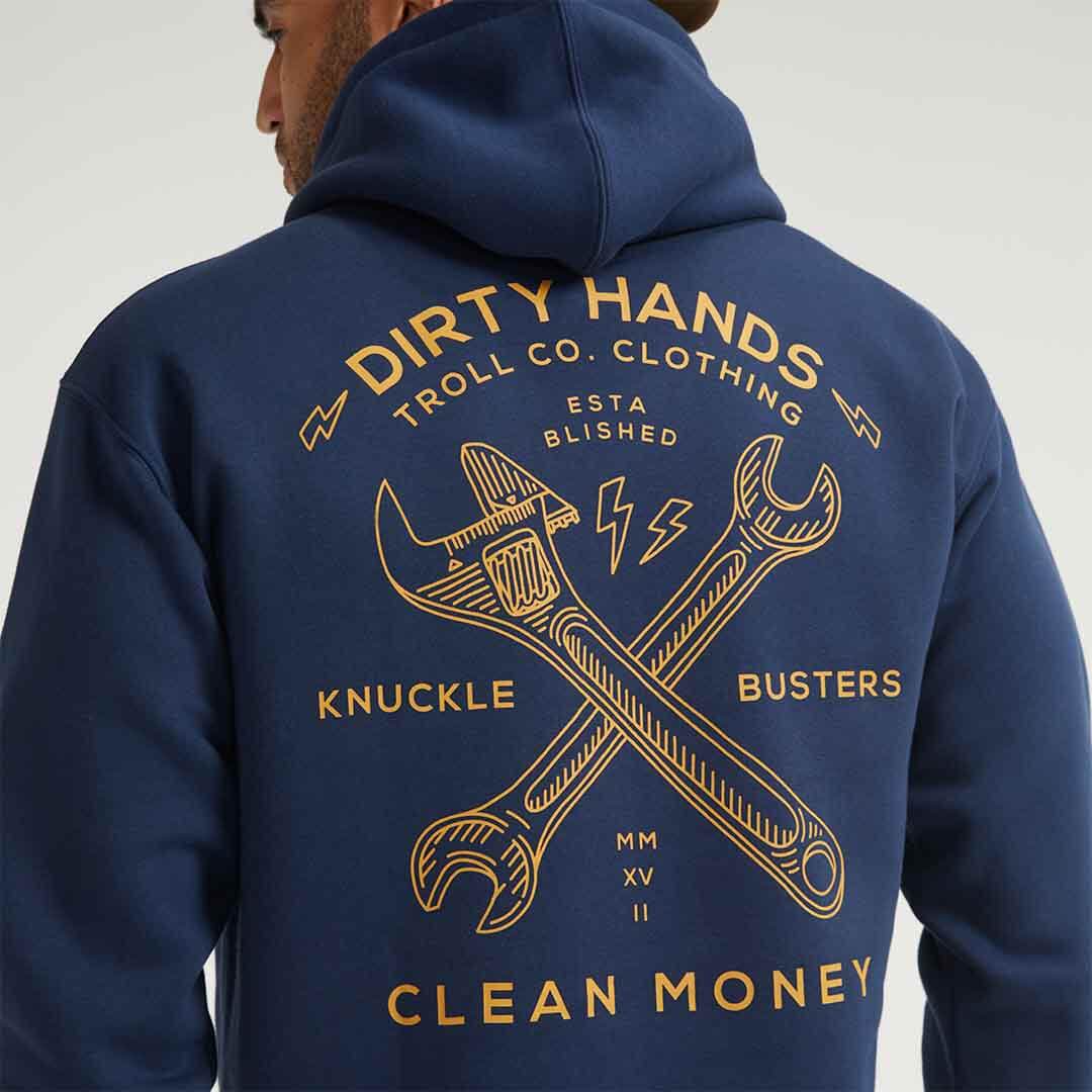 Men's DHCM Twisting Wrenches Hoodie | Color: Navy