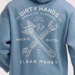 Men's DHCM Twisting Wrenches Hoodie - Slate Blue