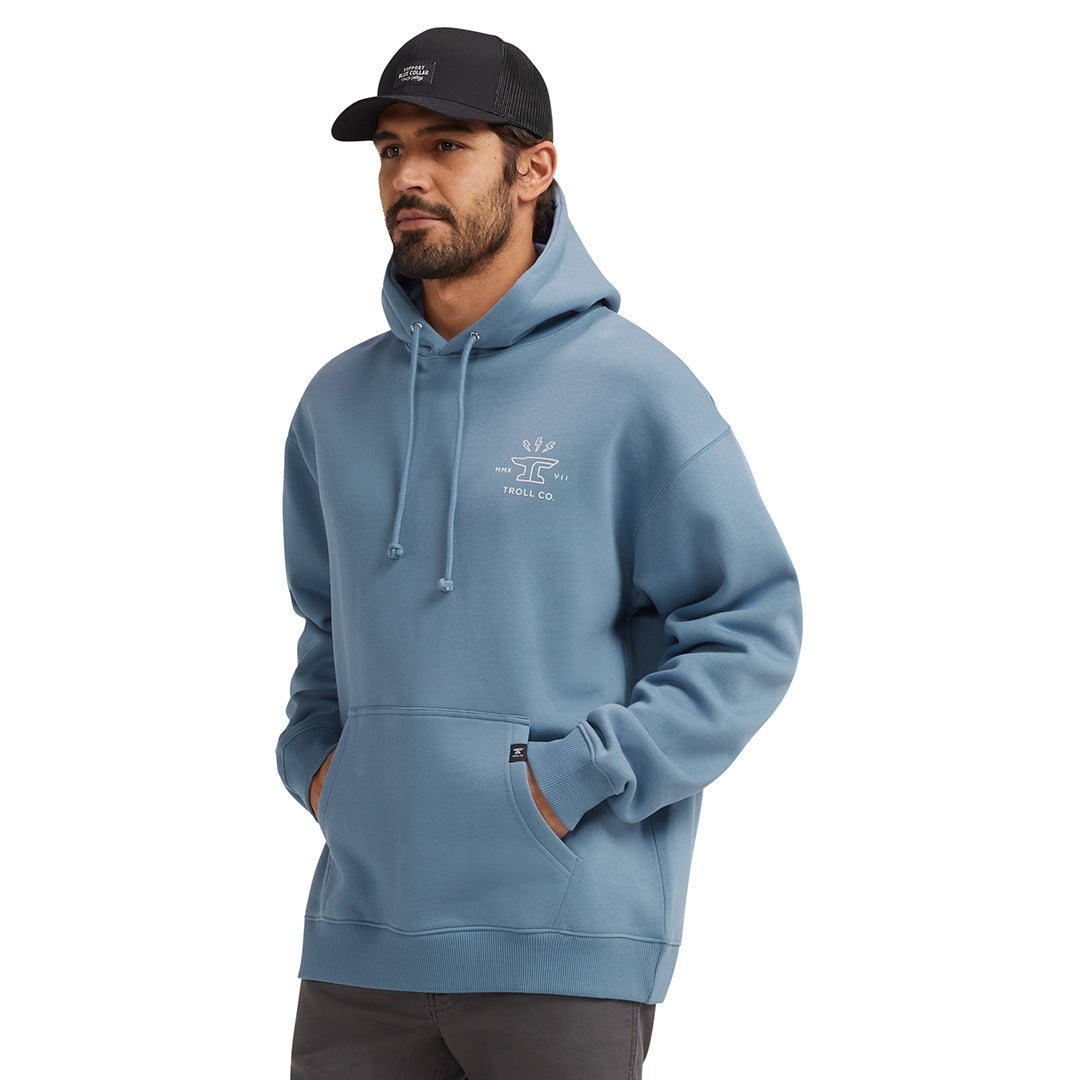 Men's DHCM Twisting Wrenches Hoodie - Slate Blue