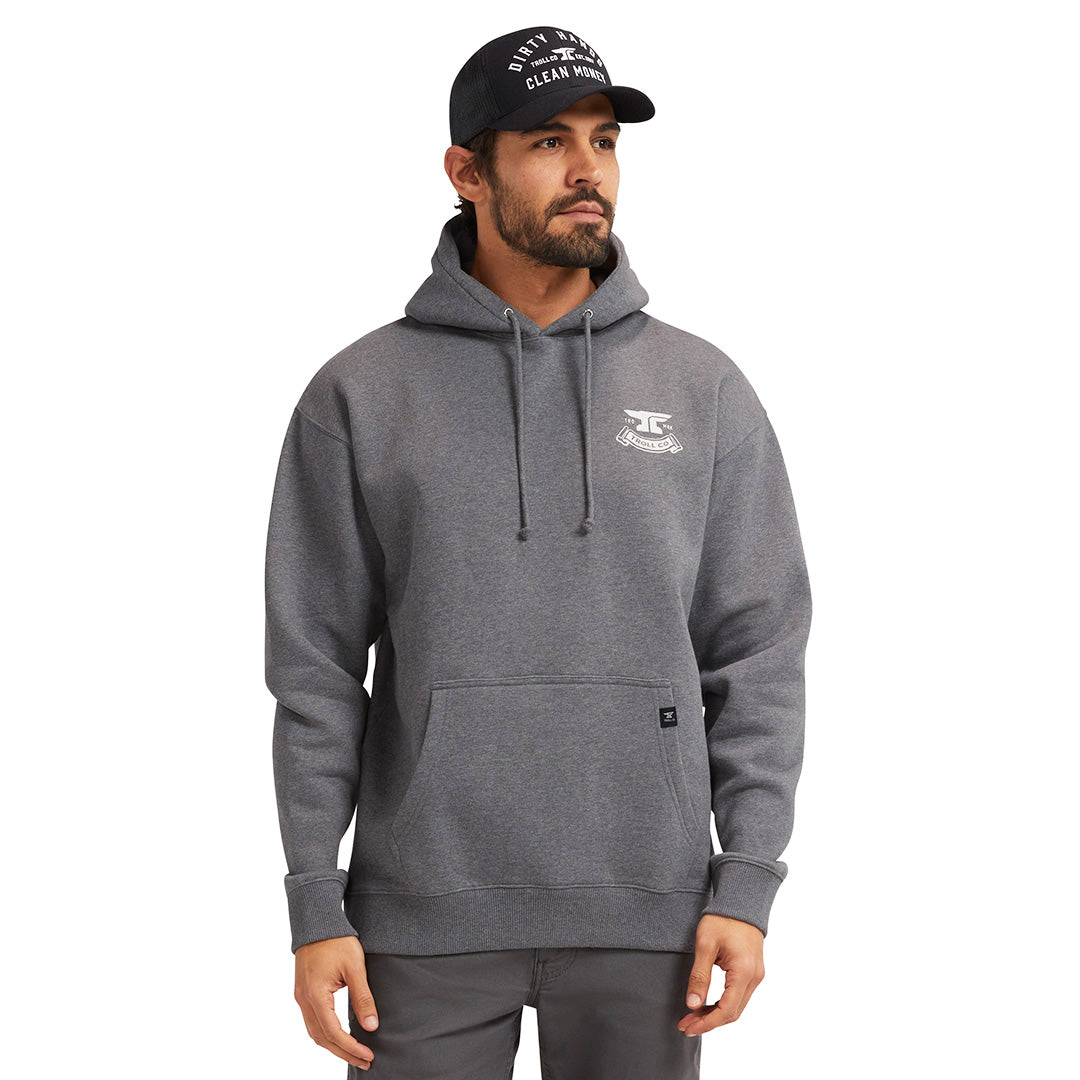 Men's DHCM Haggler Hoodie - Charcoal Heather