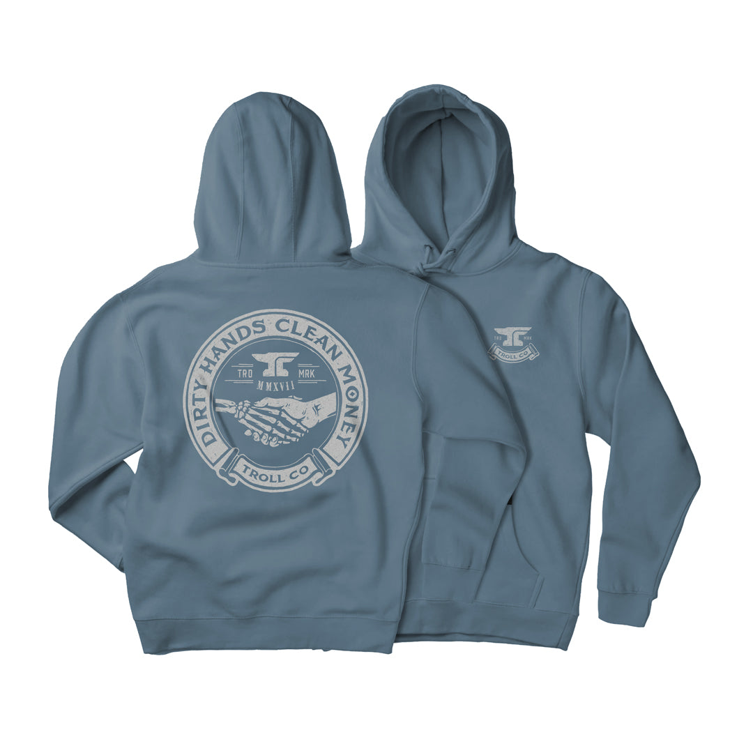 Men's DHCM Haggler Hoodie - Slate Blue