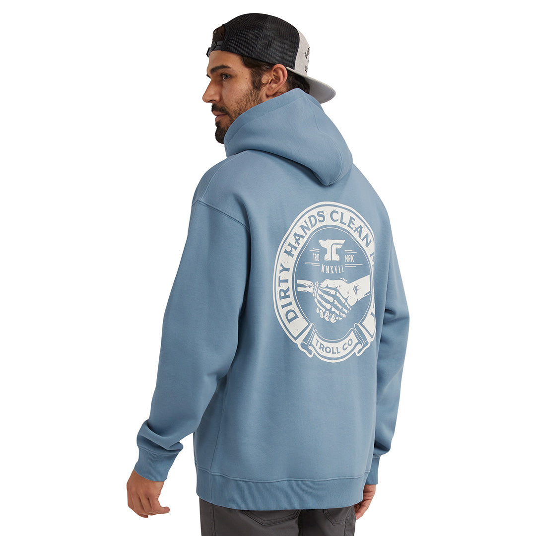 Men's DHCM Haggler Hoodie - Slate Blue