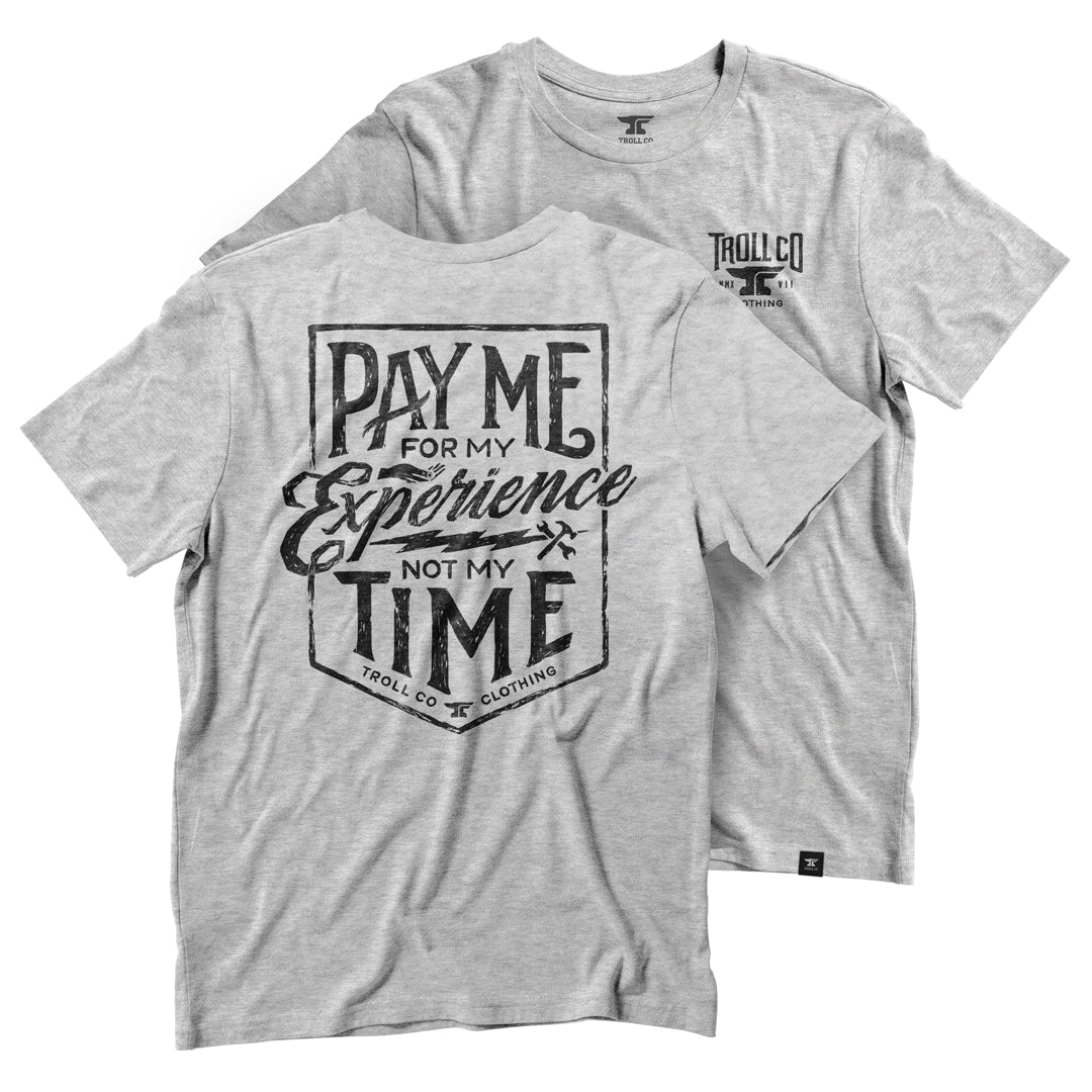 Men's Pay Me T-Shirt | Color: Gray Heather