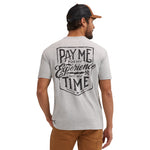 Men's Pay Me T-Shirt - Gray Heather