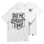 Men's Pay Me T-Shirt - White