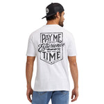Men's Pay Me T-Shirt - White