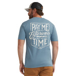 Men's Pay Me T-Shirt - Slate Blue