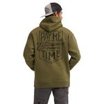 Men's Pay Me Hoodie - Military Green