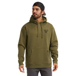 Men's Pay Me Hoodie - Military Green