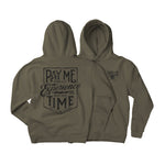 Men's Pay Me Hoodie - Military Green