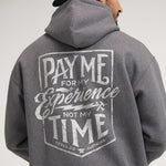 Pay Me Hoodie - Charcoal Heather