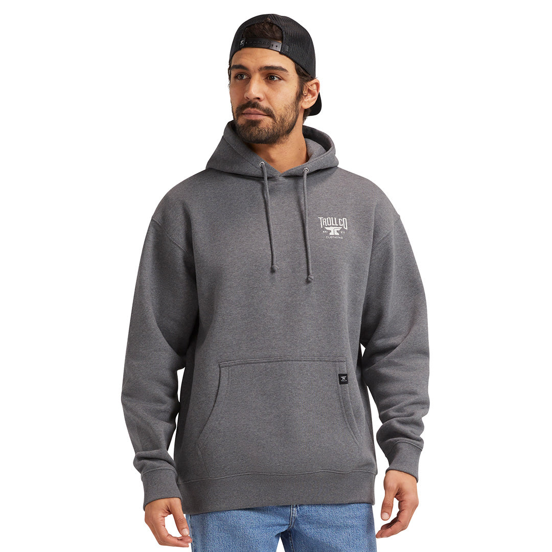 Pay Me Hoodie - Charcoal Heather