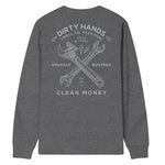 Men's DHCM Twisting Wrenches Long Sleeve | Color: Charcoal Heather