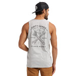 Men's DHCM Twisting Wrenches Tank - Gray Heather