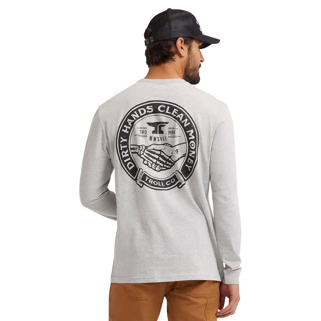 Men's DHCM Haggler Long Sleeve | Color: Gray Heather