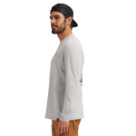 Men's Pay Me Long Sleeve T-Shirt - Gray Heather