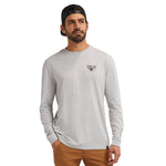 Men's Pay Me Long Sleeve T-Shirt - Gray Heather
