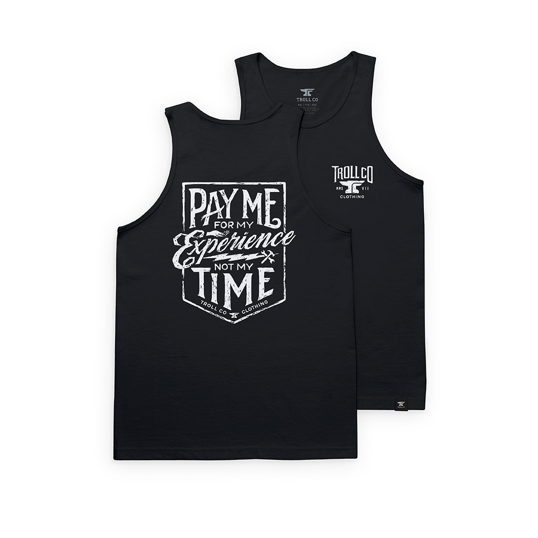 Men's Pay Me Tank | Color: Black