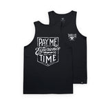 Men's Pay Me Tank | Color: Black